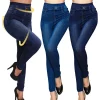 Pantalones vaqueros elásticos para mujer, múltiples tallas