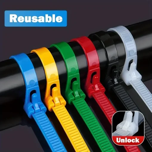 Paquetes de cables reutilizables (100 unids)