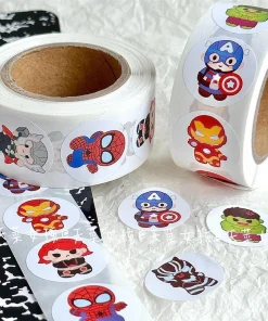 Pegatinas de Avengers Roll