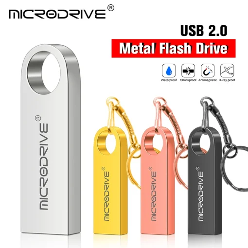 Pendrive USB 2.0 rápida de 8 GB a 128 GB