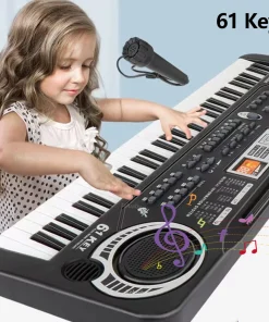 Piano electrónico para niños de 61 teclas