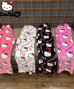 Pijama de franela Hello Kitty de Sanrio 2024 Halloween