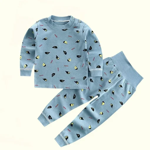 Pijama de primavera otoño para niños