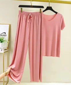 Pijama mujer casa suelto otoño salón