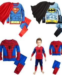 Pijamas Cosplay de superhéroes para niños