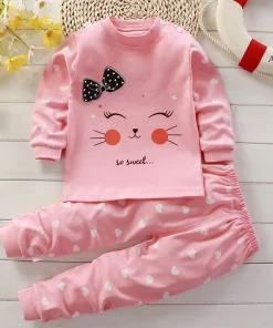 Pijamas de otoño para niñas y niños