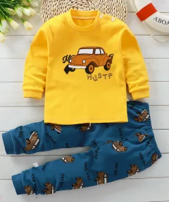 Pijamas otoñales para niñas y niños