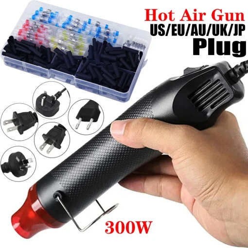 Pistola de Aire Caliente Mini Eléctrica de 300 W