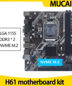 Placa base MUCAI H61 LGA 1155