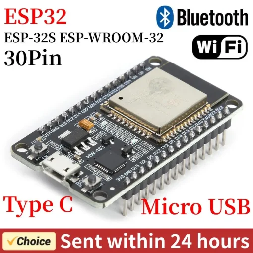 Placa de Desarrollo ESP32 WiFi+ Bluetooth