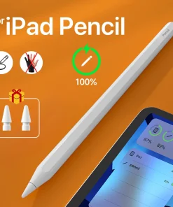 Pluma con lápiz táctil de rechazo de palma y carga inalámbrica para Apple Pencil 2