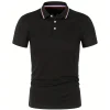 Polo transpirable casual de verano 2023 para hombre