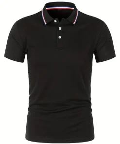 Polo transpirable casual de verano 2023 para hombre