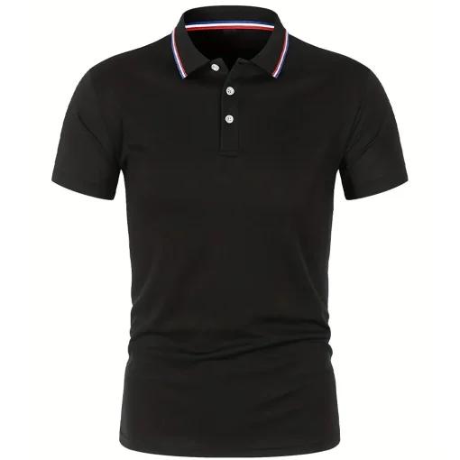 Polo transpirable casual de verano 2023 para hombre