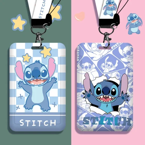 Porta credenciales Stitch Disney