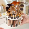 Portacepillos de maquillaje, organizador de cosméticos