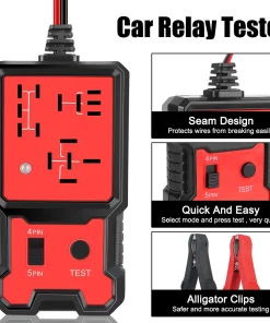 Probador de relé de coche, probador de voltaje, universal