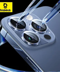 Protector Baseus de vidrio Full HD para lente de iPhone