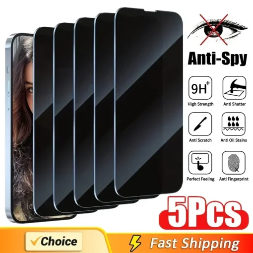 Protector Pantalla Privacidad Full Cover iPhone