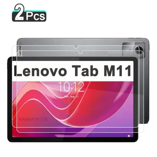 Protector de pantalla HD anticaída x2 para Lenovo Tab M11