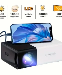 Proyector Mini Portátil HD Bright 3000+ Lumens