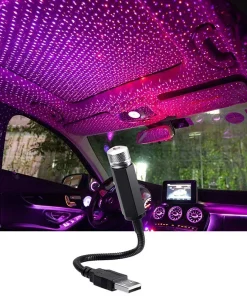 Proyector de luz nocturna de estrellas de coche de mini LED