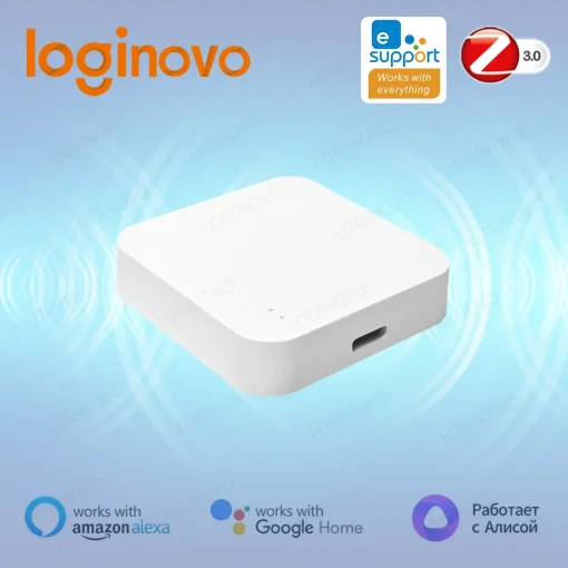 Puente Zigbee 3.0 Loginovo para el hogar inteligente