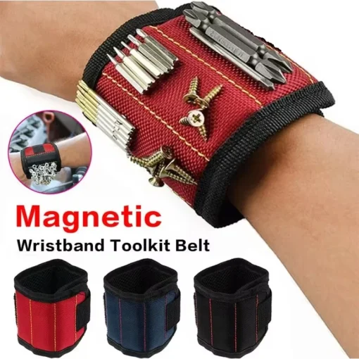 Pulsera magnética para tornillos, clavos, brocas