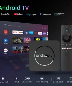 Q1 ATV Android 13 4K HDR Smart TV Box