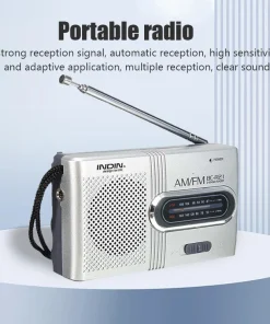 Radio portátil FM y AM BC-R21