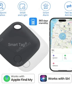 Rastreador GPS Smart Tag de larga distancia para Air Tag buscador de llaves cartera de mascota bicicleta mini localizador funciona con Buscar mi iOS