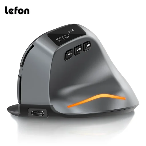 Ratón ergonómico inalámbrico Bluetooth Lefon