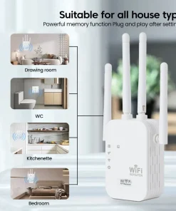 Receptor WiFi 300M WiFi Extensor Alcance