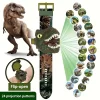 Reloj Electrónico Infantil con Proyección de Dinosaurio en 3D