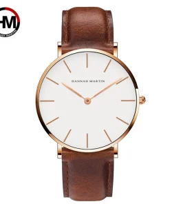 Reloj Hannah Martin para hombre, de cuarzo japonés