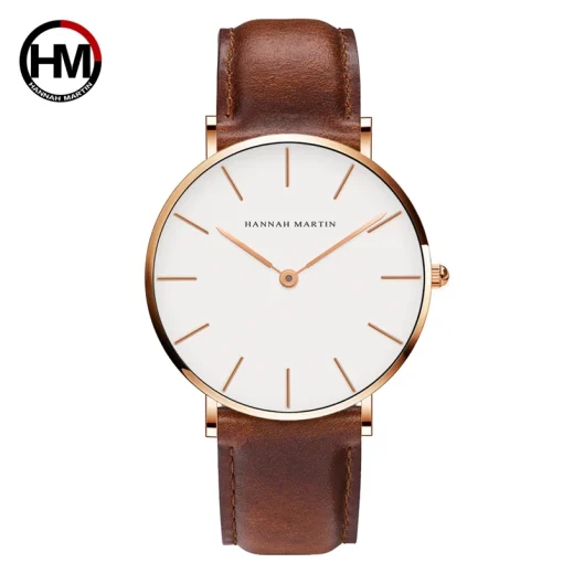 Reloj Hannah Martin para hombre, de cuarzo japonés