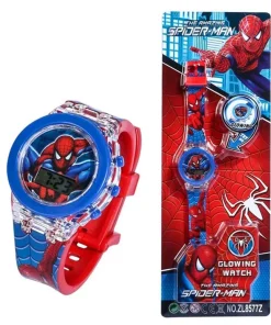 Reloj Infantil Luminoso de SpidermanMickey