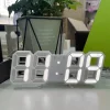 Reloj LED 3D Digital Luminoso