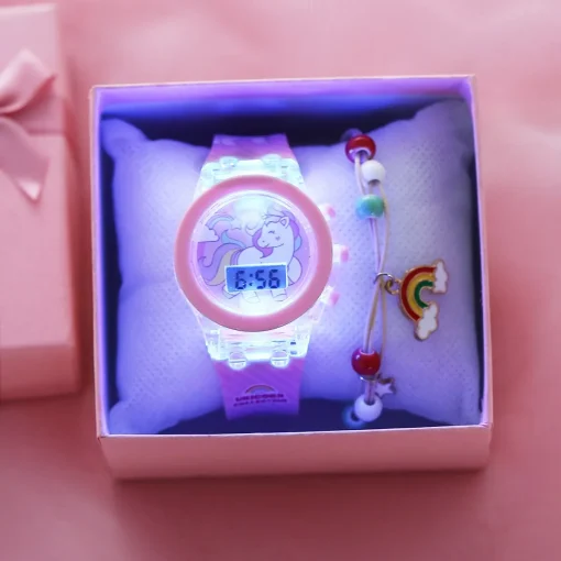 Reloj alarma infantil luminoso multifuncional