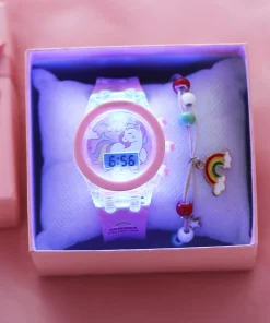 Reloj de alarma luminoso para niños