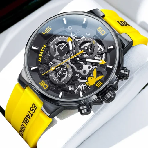 Reloj de lujo original PLAYBOY para hombre