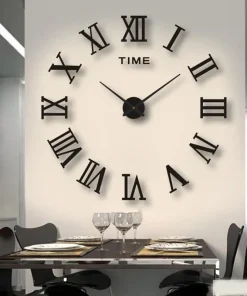 Reloj de pared de acrílico 3D digital