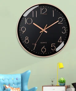 Reloj de pared mudo de 8 pulgadas