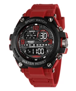 Reloj deportivo electrónico de lujo para hombre