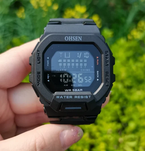 Reloj digital deportivo para hombre