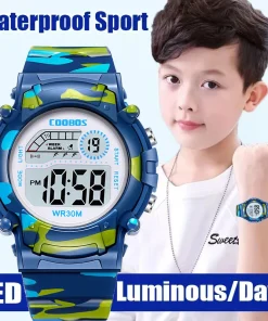 Reloj digital militar para niños 2023