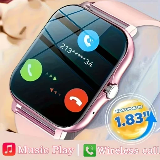 Reloj inteligente deportivo de 1,83, Bluetooth