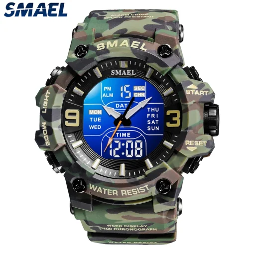 Relojes Militares Hombre Deporte Reloj Impermeable