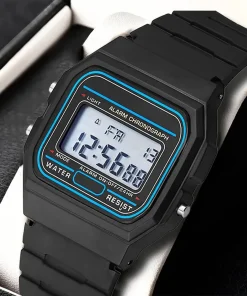 Relojes digitales LED de moda para hombres