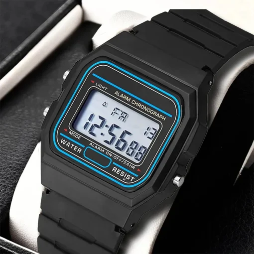 Relojes digitales LED de moda para hombres